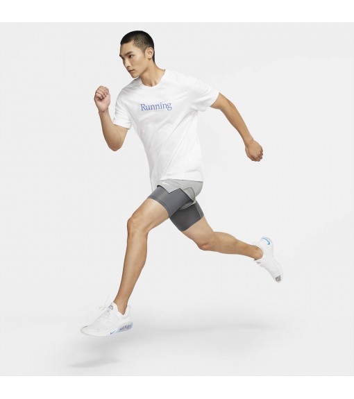 Nike Dri-Fit Men's T-shirt CW0945-100 | NIKE Running T-Shirts | scorer.es