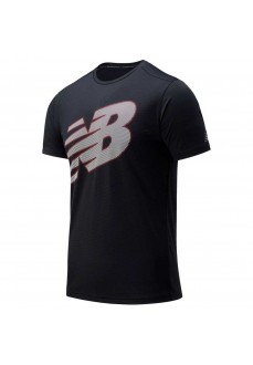 Camiseta Hombre New Balance Printed Accelerate Negro MT03204 HOR | Camisetas Hombre NEW BALANCE | scorer.es