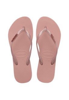Havaianas Slim Logo Metallic Women's Flip Flops 4119875.9458 | Sandals/slippers | scorer.es