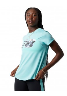 New Balance Grapic Accelerate Woman's T-Shirt WT21226 SRF | NEW BALANCE Running T-Shirts | scorer.es