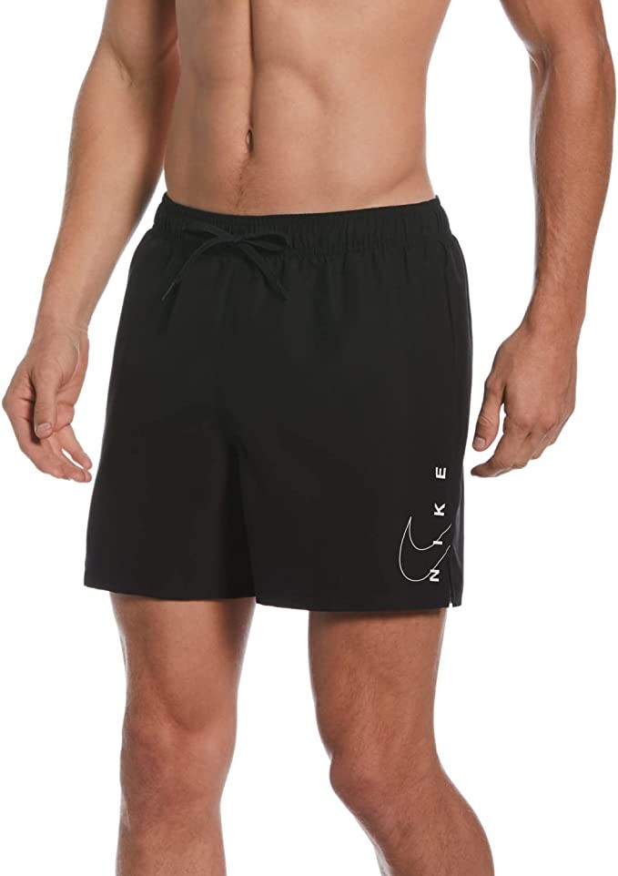 Nike black hot sale swim shorts