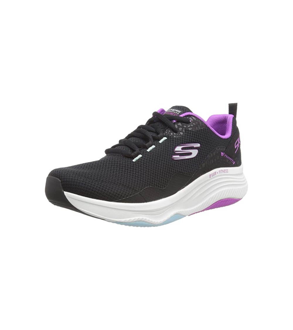 Skechers s D´Lux Fitness-Roam Woman's Shoes 149835 BKMTBLACK - Scorer.es