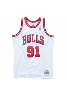 T-shirt Homme Mitchell & Ness Chicago Bulls SMJYAC18079-CBUWHIT97DRD