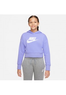 Nike Club Ft Crop Kids's Sweatshirt DC7210-569 | NIKE Kids' Sweatshirts | scorer.es