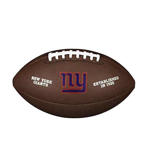 Ballon de football américain Wilson New York Giants marron WTF1748XBNG | WILSON Ballons de rugby | scorer.es