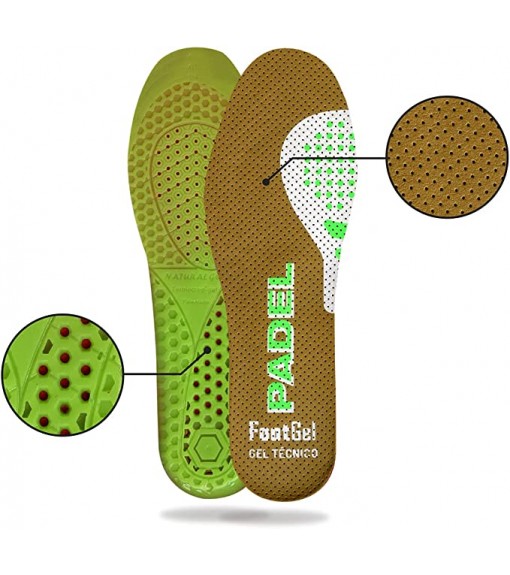 Plantilla Footgel Padel 760038 | Accesorios pádel FOOTGEL | scorer.es
