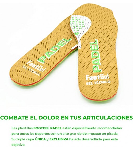 Plantilla Footgel Padel 760038 | Accesorios pádel FOOTGEL | scorer.es