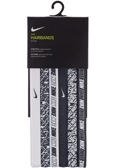 Nike Hairband Printed 6 White N0002545176 | Headbands | scorer.es