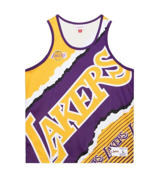 Mitchell & Ness & Ness Los Angeles Lak Men's T-Shirt TMTK1232-LALYYPPPGDPR | Mitchell & Ness Basketball clothing | scorer.es