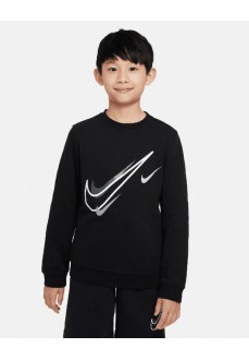 Nike Sportswear Fleece Crew Kids' Sweatshirt DX2296-010 | NIKE Kids' Sweatshirts | scorer.es
