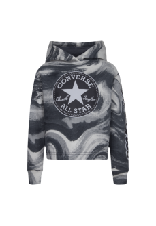 Converse DYE Printed Kids' Hoodie 4CC896-023 | CONVERSE Kids' Sweatshirts | scorer.es