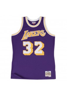 T-shirt Homme Mitchell & Ness Los Angeles Lakers SMJYGS18176-LALPURP84EJH