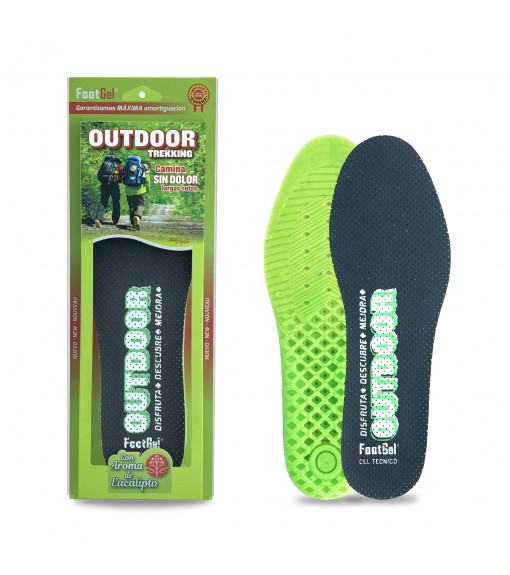 Semelles Homme Footgel Outdoor Eucalyptus 630001 | FOOTGEL Accessoires trekking | scorer.es