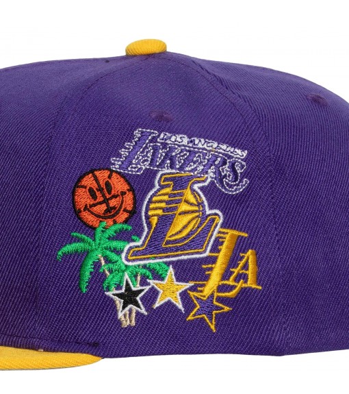 Mitchell & Ness Los Angeles Lakers Men's Cap HSS4523-LALYYPPPPRYW | MITCHELL Caps for Men | scorer.es