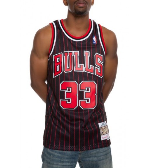 Mitchell & Ness Scottie Pippen Men's T-Shirt SMYJGS18149-CBUBLCK9SSPI | Mitchell & Ness Basketball clothing | scorer.es