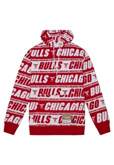 Sweat-shirt Homme Mitchell & Ness Chicago Bulls FPHD4779-CBUYYPPPRED1