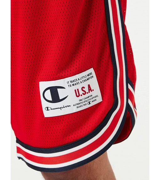 Red champion deals shorts men