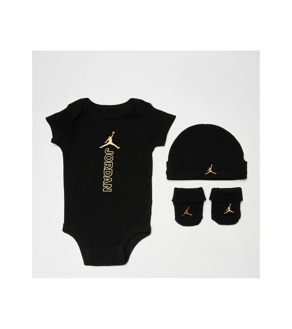 Nike Jordan Jhb Black & Gold 3p Kids's Set NJ0559-023 - Scorer.es