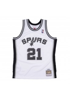 T-shirt Homme Mitchell & Ness Sa Spurs SMJYCP19247-SASWHIT98TDU | Mitchell & Ness Vêtements de Basketball | scorer.es