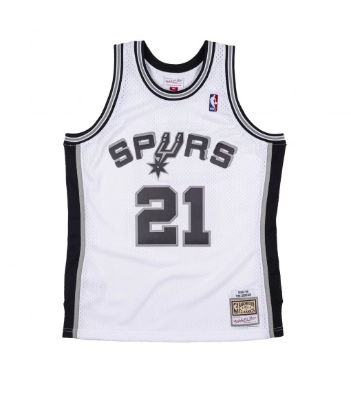 Mitchell & Ness Sa Spurs Men's T-Shirt SMJYCP19247-SASWHIT98TDU | Mitchell & Ness Basketball clothing | scorer.es