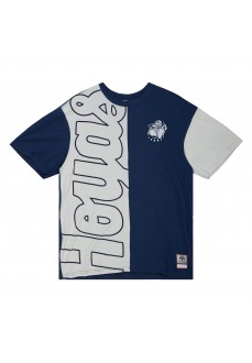Camiseta Hombre Mitchell & Ness Georgetown Univ TCRW1226-GTWYYPPPGYNY