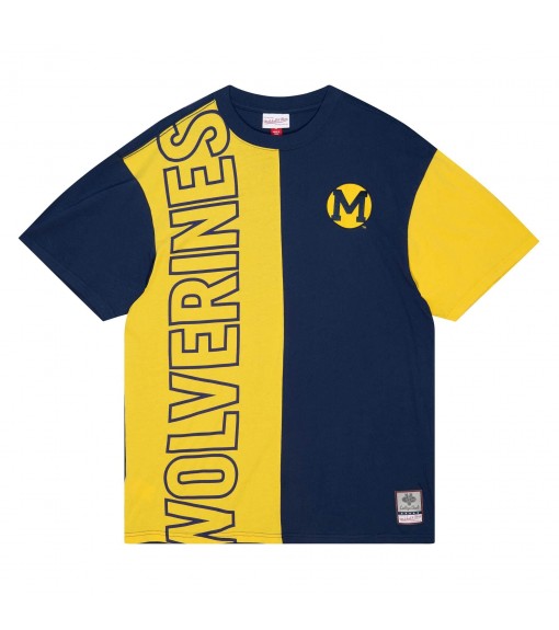 T-shirt Homme Mitchell & Ness Michigan Wolver TCRW1226-UMIYYPPPYWNY | Mitchell & Ness T-shirts pour hommes | scorer.es