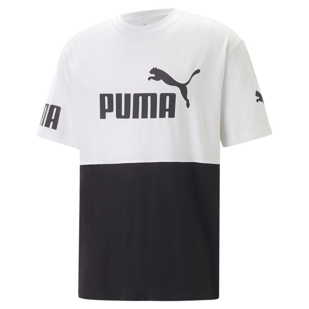 Vente de T shirt Puma Power Colorbloc Homme 673321 02