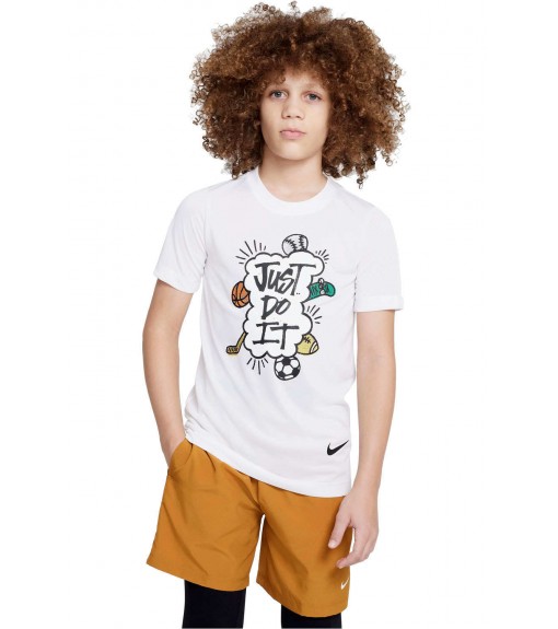 Nike JDI Kids' T-Shirt DX9534-100 | NIKE Kids' T-Shirts | scorer.es