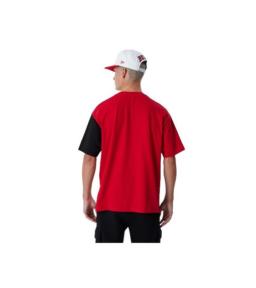 T-Shirt New Era Back Body Water Print NBA Chicago Bulls - Black