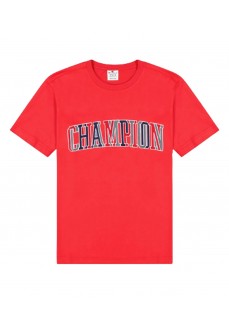 Champion Cuello Caja Men's T-Shirt 218512-RS001 RED | CHAMPION Men's T-Shirts | scorer.es