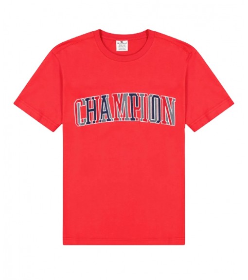 Camiseta Hombre Champion Cuello Caja 218512-RS001 RED | Camisetas Hombre CHAMPION | scorer.es